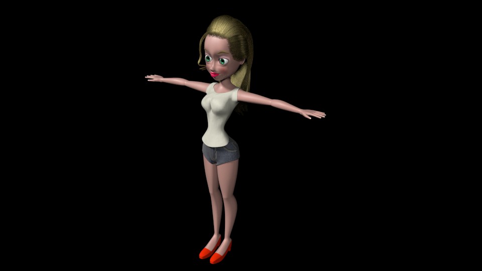 Toon girl preview image 1